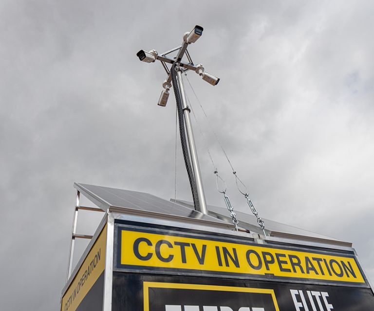 Rapid Deployment CCTV Towers - Elite Private Security